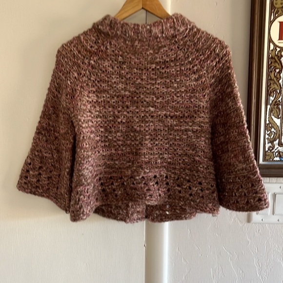 FREE PEOPLE ~ Wool knit sweater with balloon sleeves - Picture 5 of 5